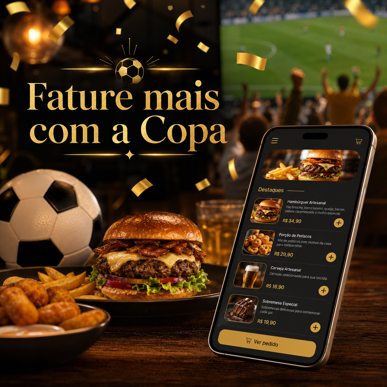 Fature mais com a Copa